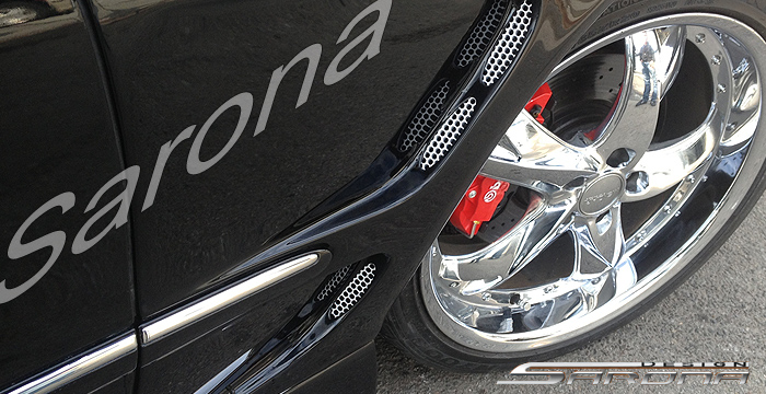 Custom Mercedes S Class Fenders  Sedan (2000 - 2006) - $799.00 (Manufacturer Sarona, Part #MB-003-FD)